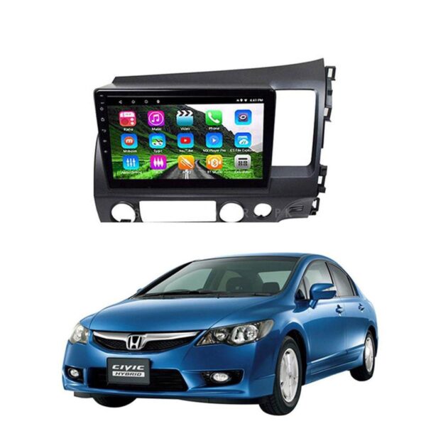 Honda Civic Android Panel 2GB RAM 16GB ROM-Model 2006-2012