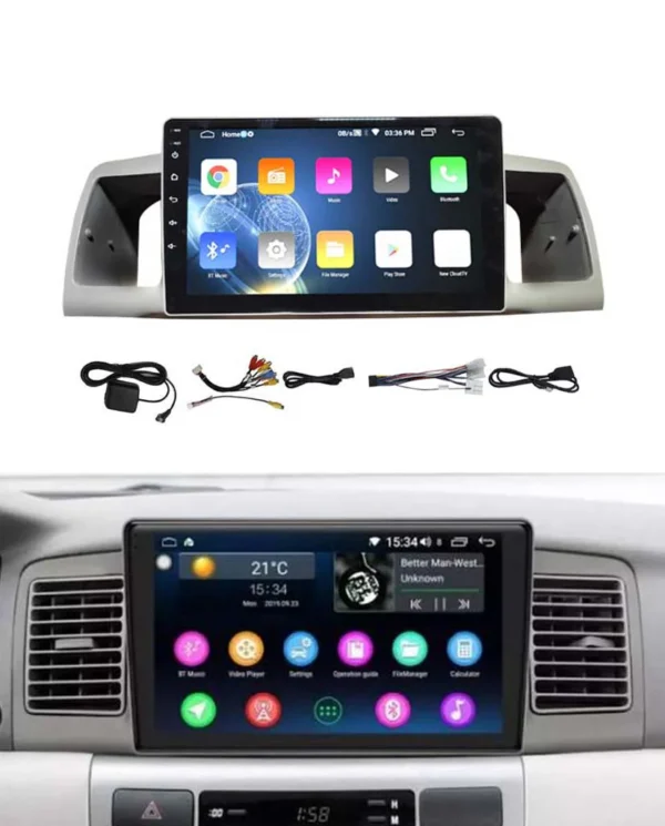 Toyota Corolla Model 2005 Android LCD Multimedia Panel 9 Inch