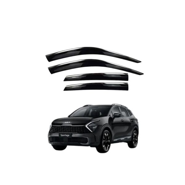 KIA Sportage 2019-20 Airpress/Sunvisor With Chrome