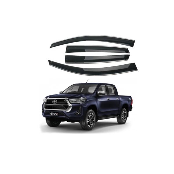 Toyota Hilux Vigo Air Press/Sunvisor With Chrome - Image 2