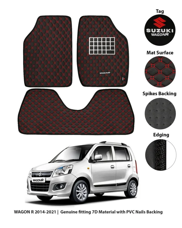 SUZUKI WAGON R 7D LUXURY CAR FLOOR MAT