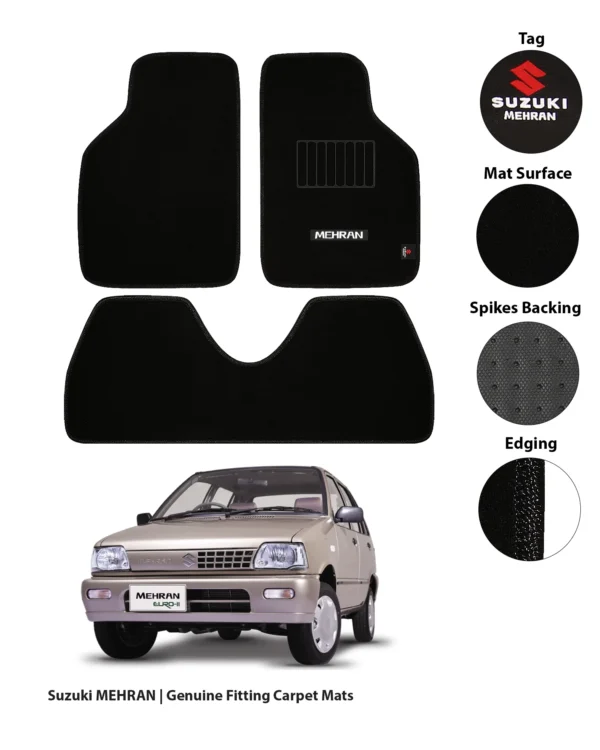 SUZUKI MEHRAN LATEX RUBBER CAR FLOOR MAT