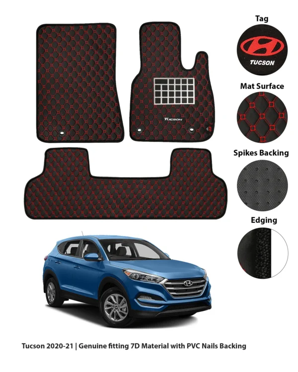 HYUNDAI TUCSON  RUBBER LATEX CAR FLOOR MAT - Image 2