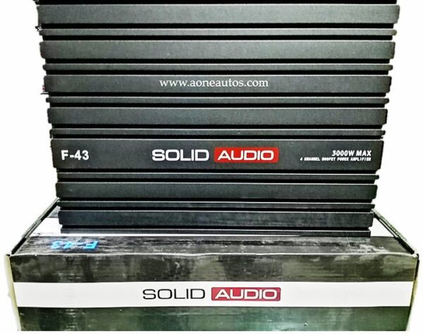 Amplifier Solid Audio F-43 Max Power 3000W