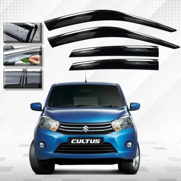 Suzuki Cultus Air Press Sun Visor With Chrome