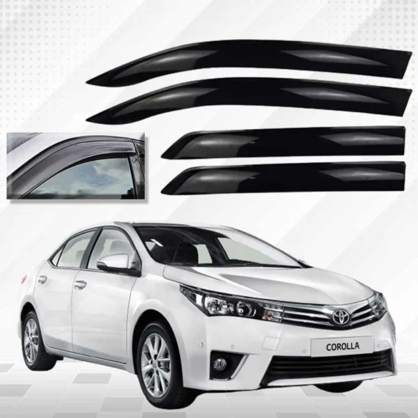 Toyota Fortuner 2012-2015 Air Press With Chrome - Image 2