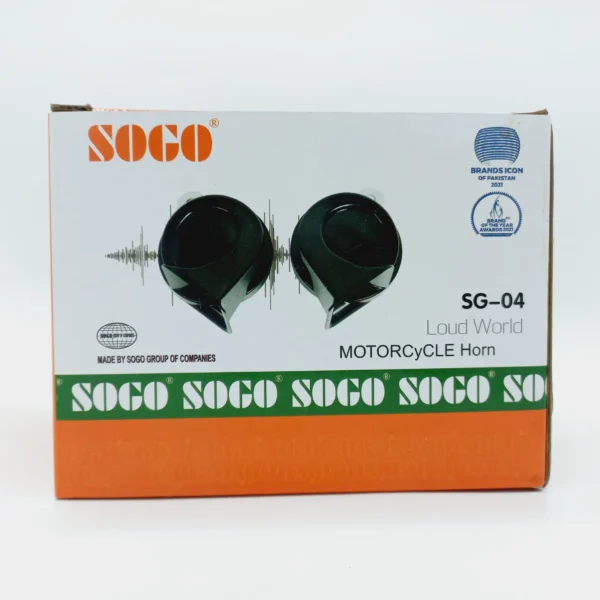 SOGO CAR LOUD HORN Pair SG-04 12V - Image 2