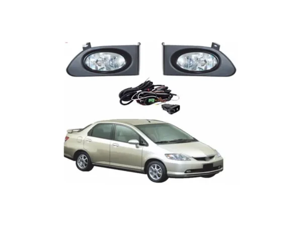 Honda City 2002-2004 Fog Light DLAA Anti Fog Bumper Light Set