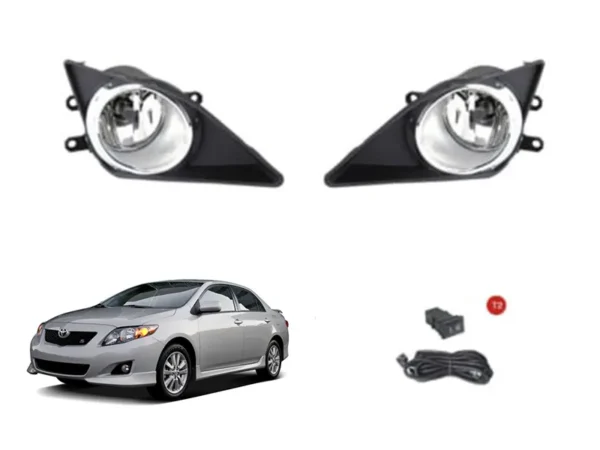 Toyota Corolla 2003-2008 DLAA Fog Lamp Bumper Lights - Image 2